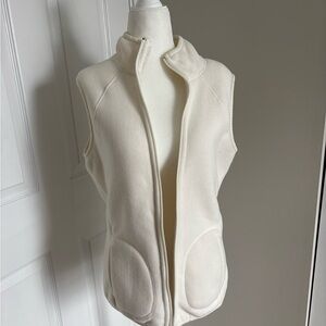 Women's Cream Lined Vest